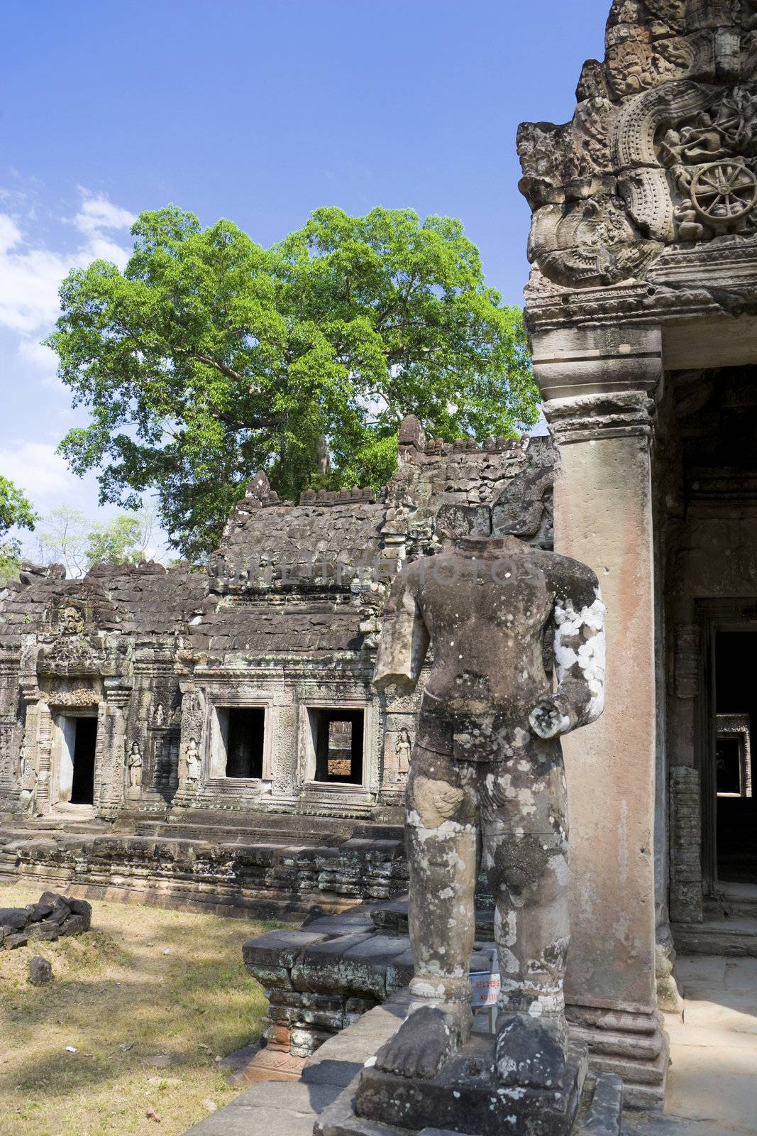 Image of UNESCO's World Heritage Site of Preah Khan, located at Siem Reap, Cambodia.