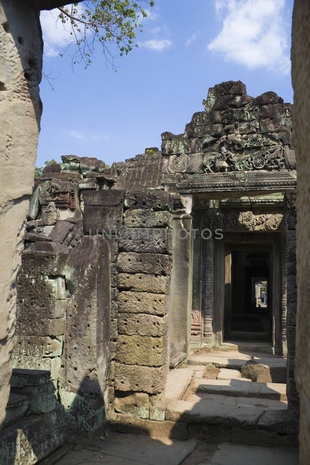 Image of UNESCO's World Heritage Site of Preah Khan, located at Siem Reap, Cambodia.