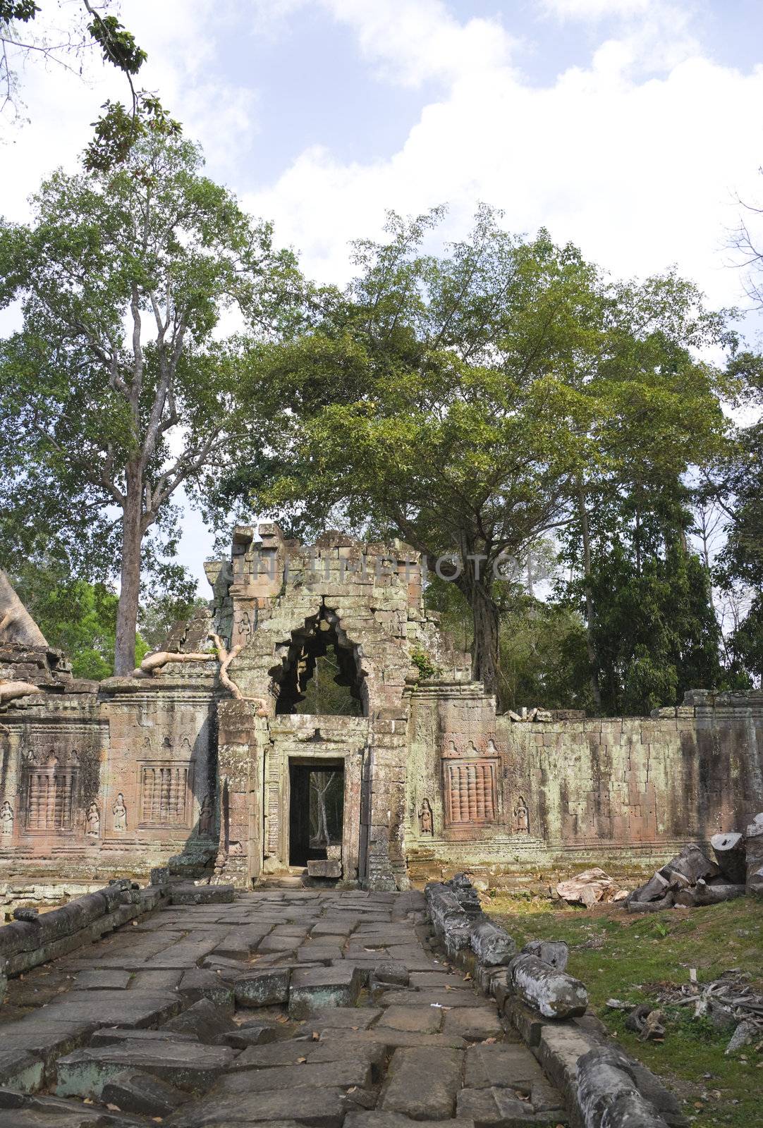 Image of UNESCO's World Heritage Site of Preah Khan, located at Siem Reap, Cambodia.