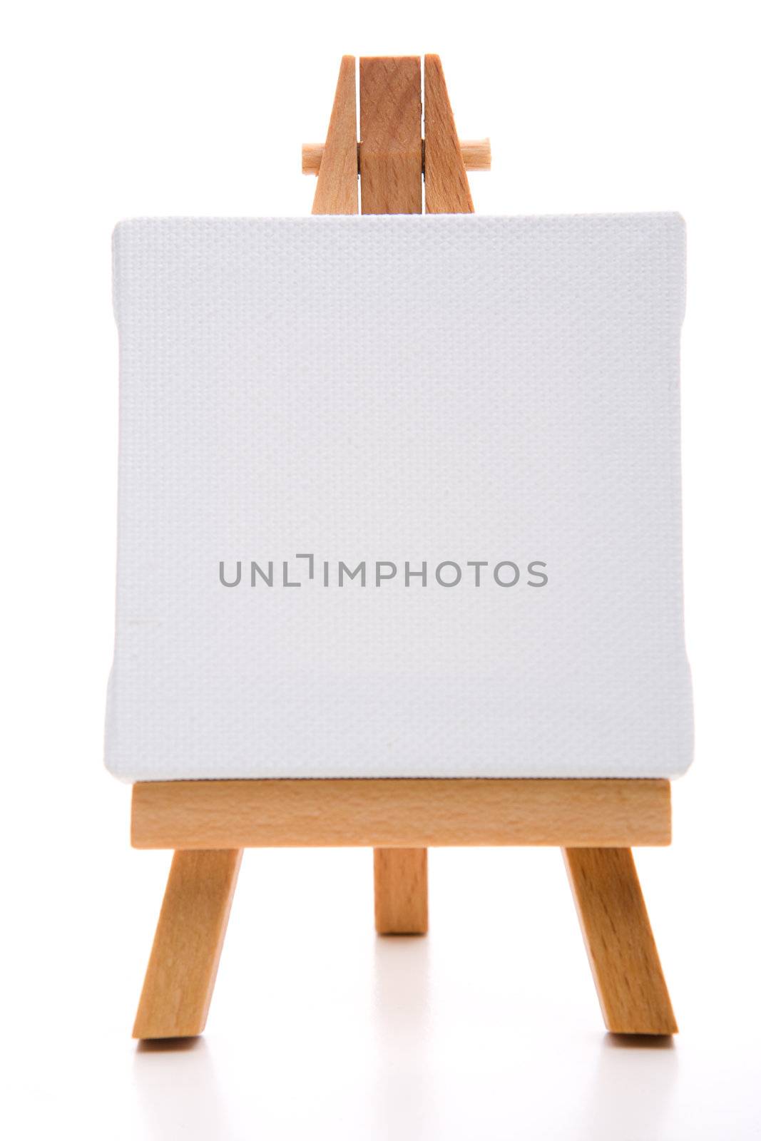 single white painting canvas by mlopes