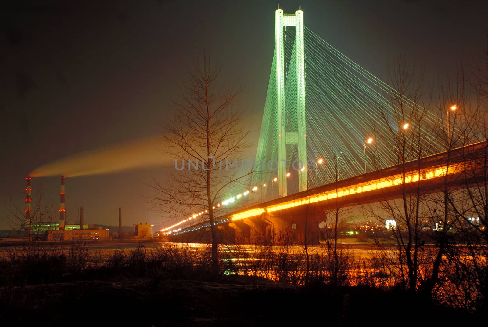 The last bridge to the South of Kiev