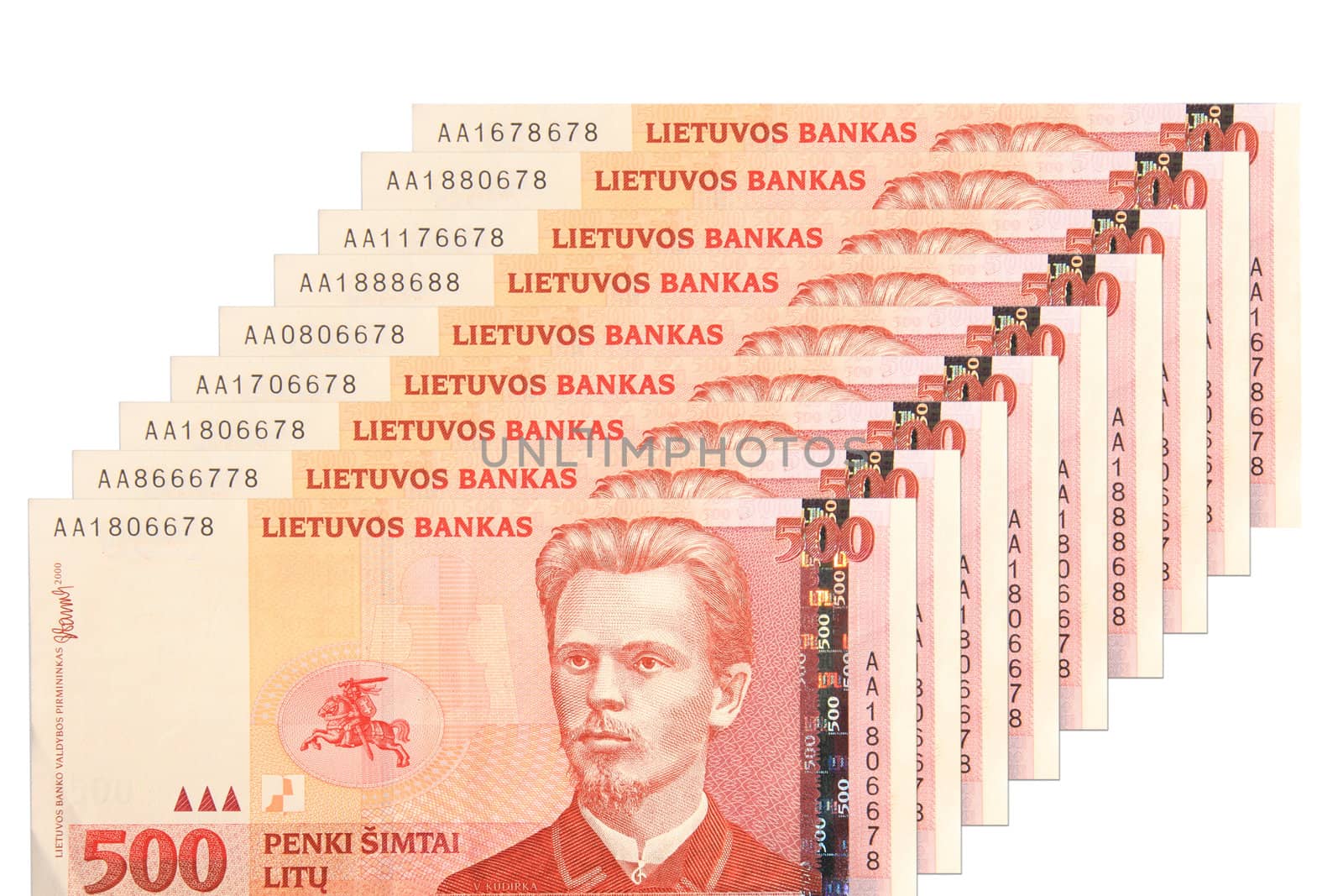 Lithuanian currency by Nikonas