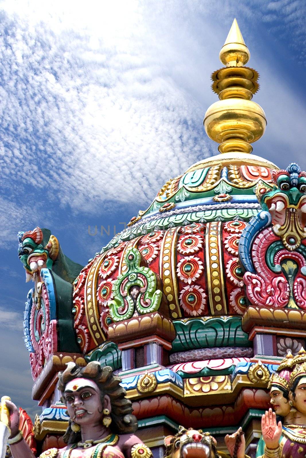 Image of a Hindu temple in Malaysia.