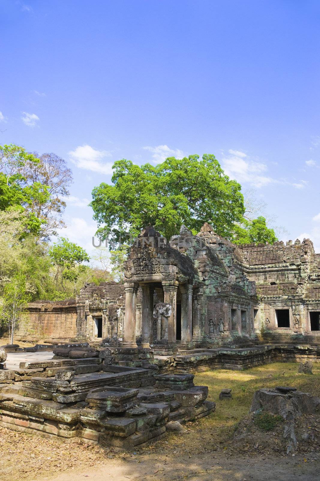 Image of UNESCO's World Heritage Site of Preah Khan, located at Siem Reap, Cambodia.