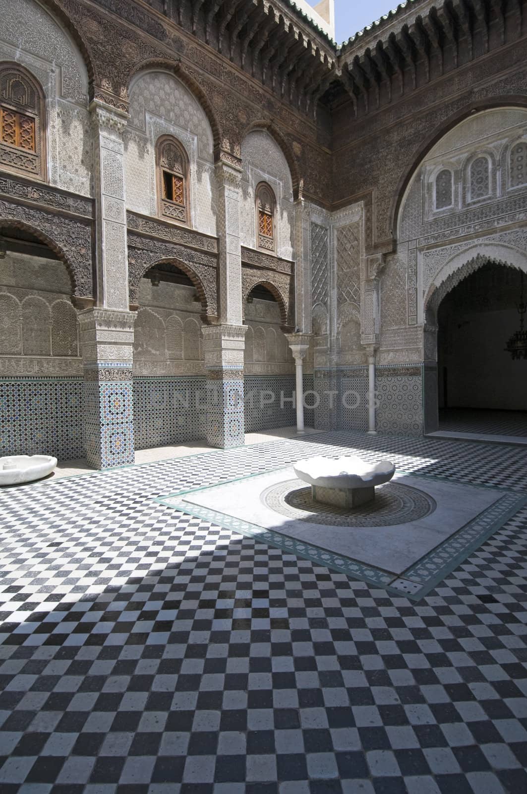 The Koranic school (madressa) el Attarin located in the medina of Fez - Best of Morocco