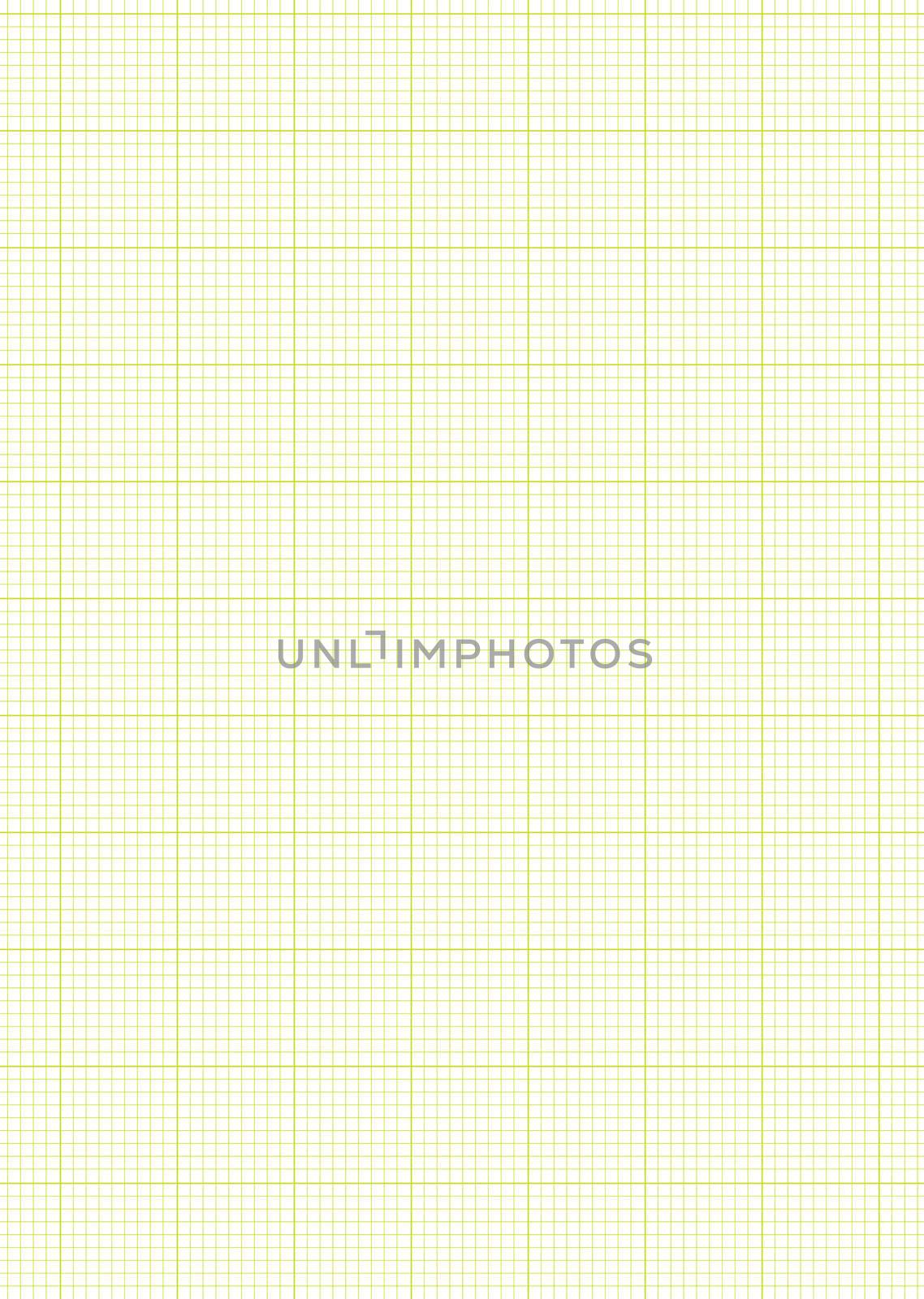 Green A4 grid or graph paper with white maths background