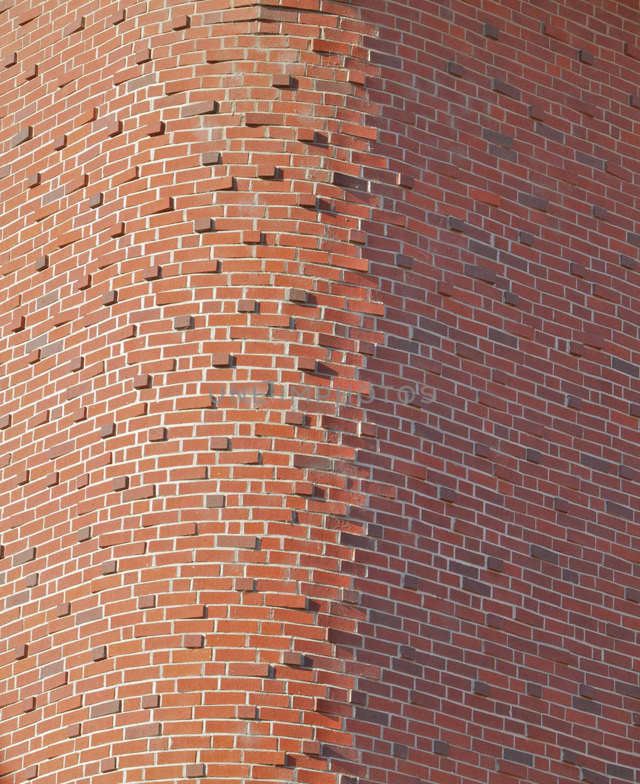 Round Brick Corner by bobkeenan