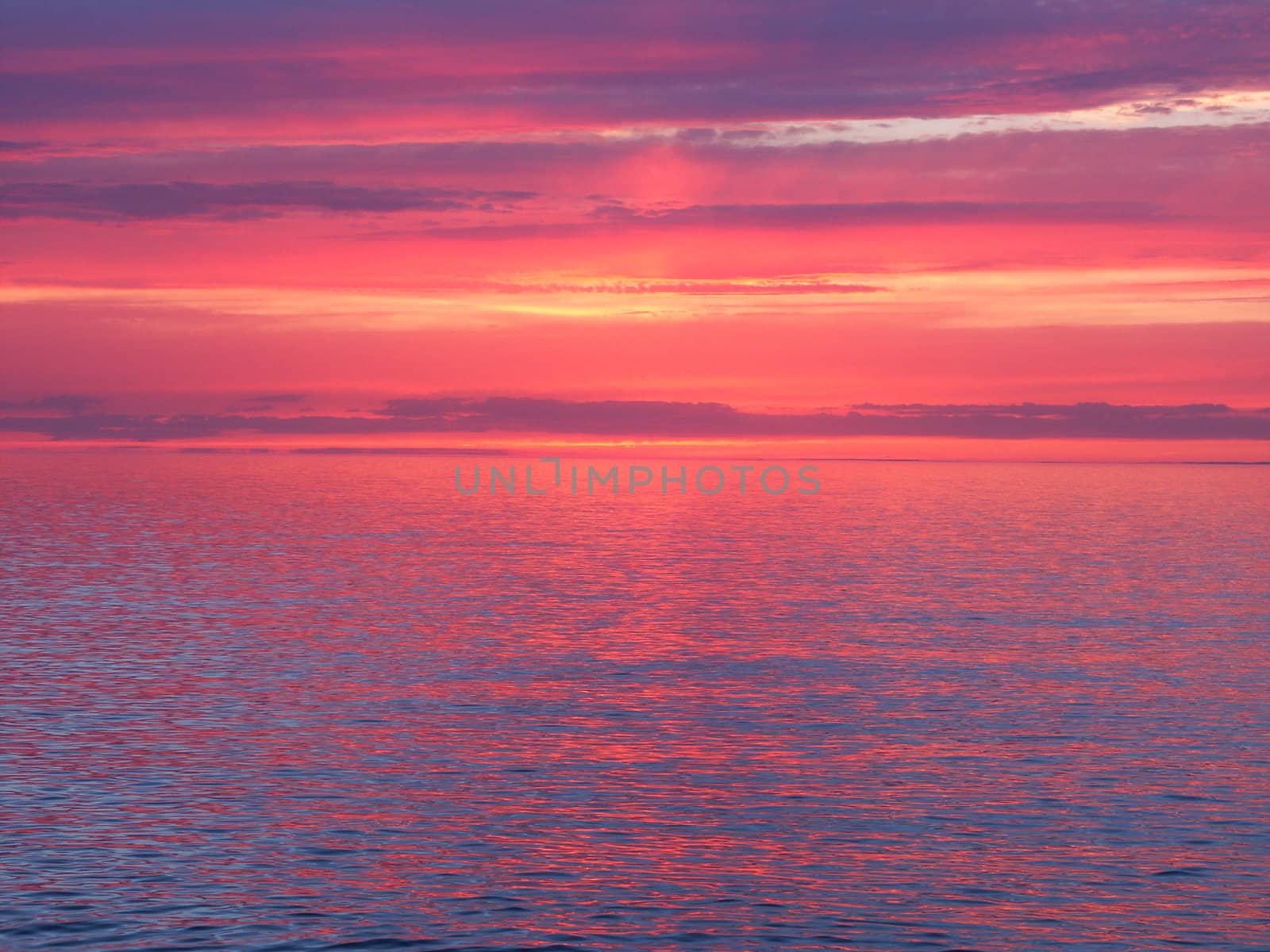 Lake Superior Sunset by Wirepec