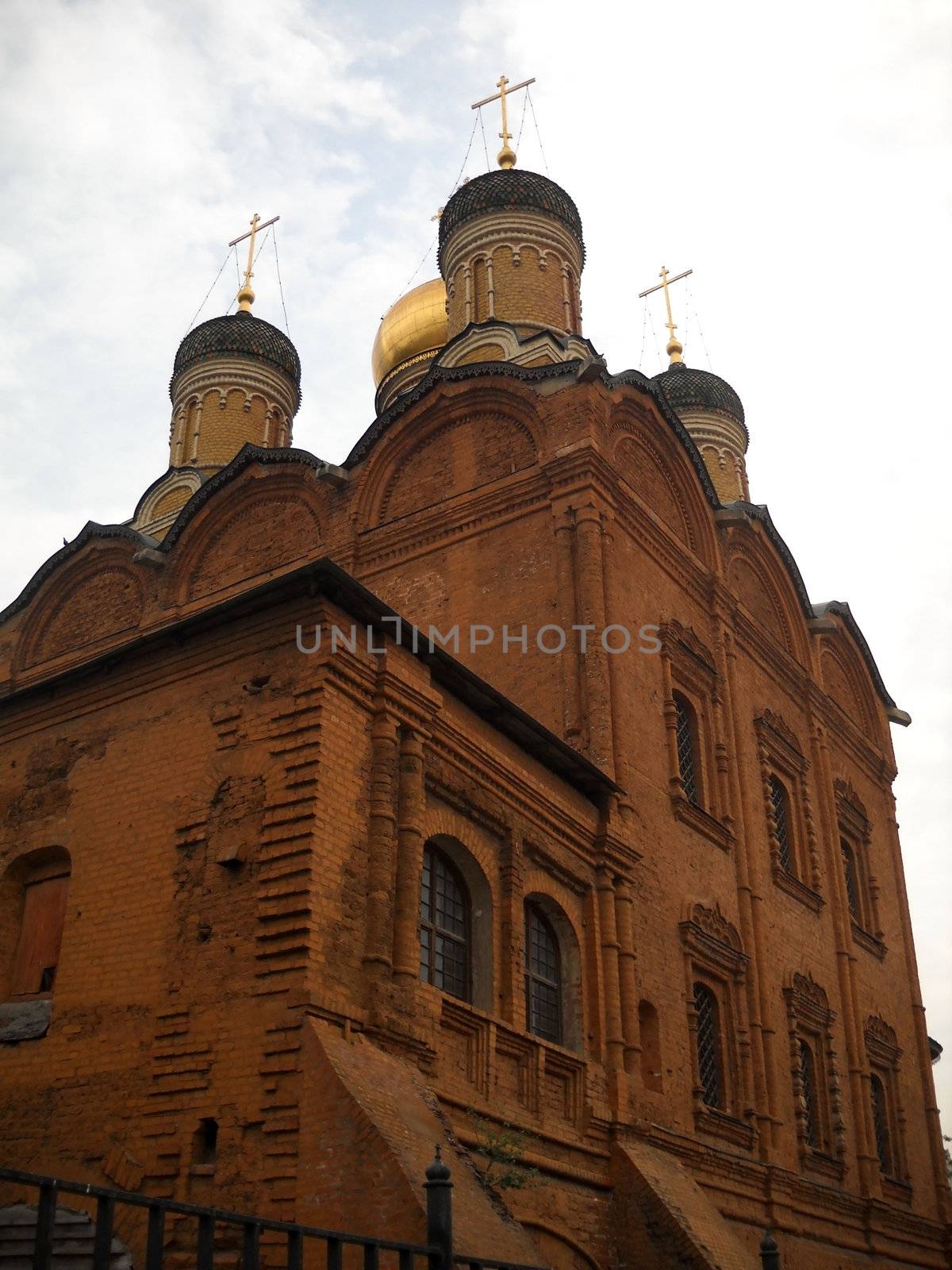 Church; Pokrovsk; a cathedral; Moscow; summer; a temple; Christianity; red; the area; domes; a monument     