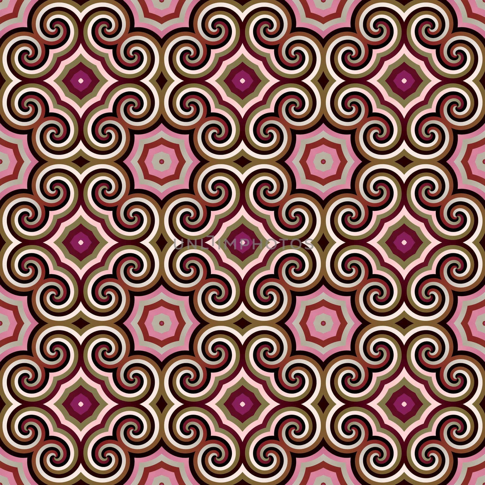 seamless ornament pattern by weknow