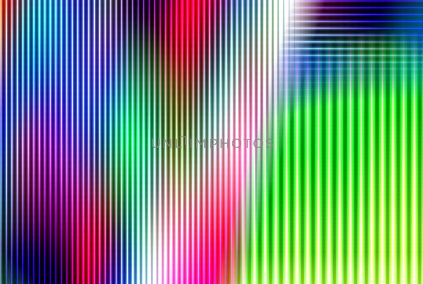 Multicolored lines of colour, would make a good background.