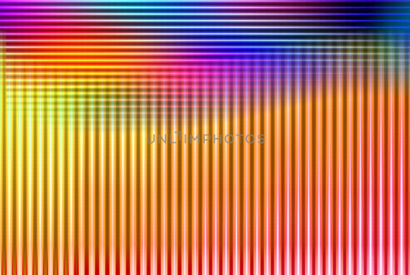 Multicolored lines of colour, would make a good background.