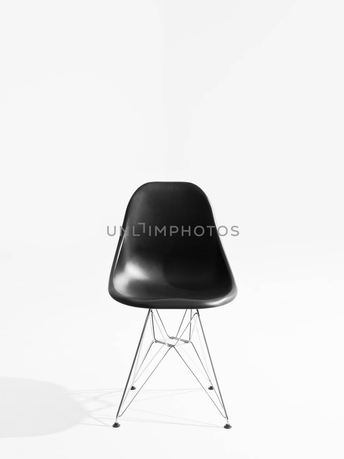 Retro chair isolated on white background