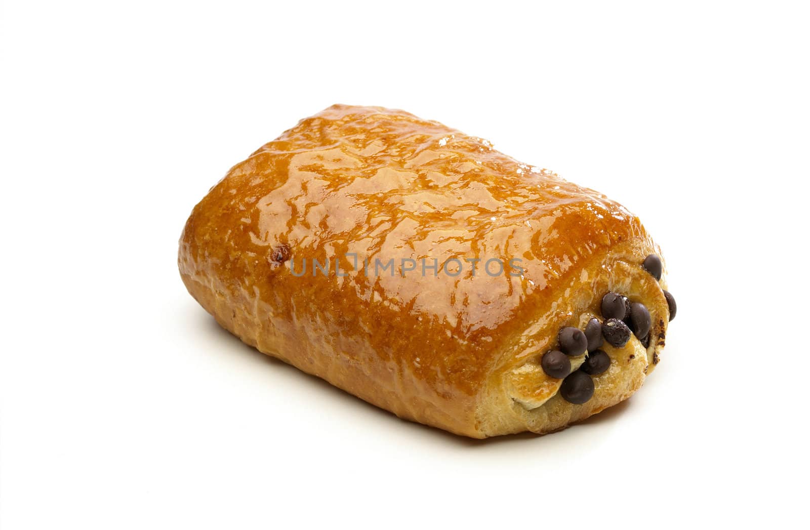 puff pastry with chocolate