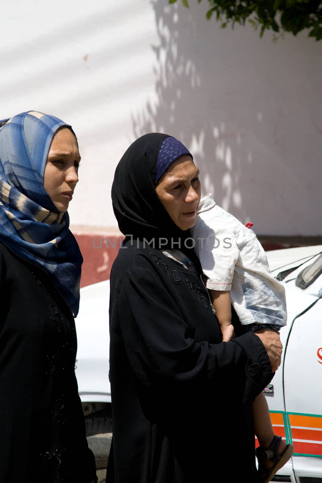 We take a closer look at life of people on the streets of Edfu, Egypt, on MAY 26, 2008.