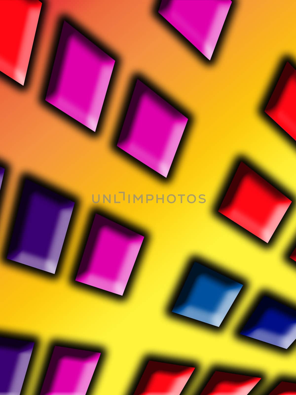 Background made out of square shapes.