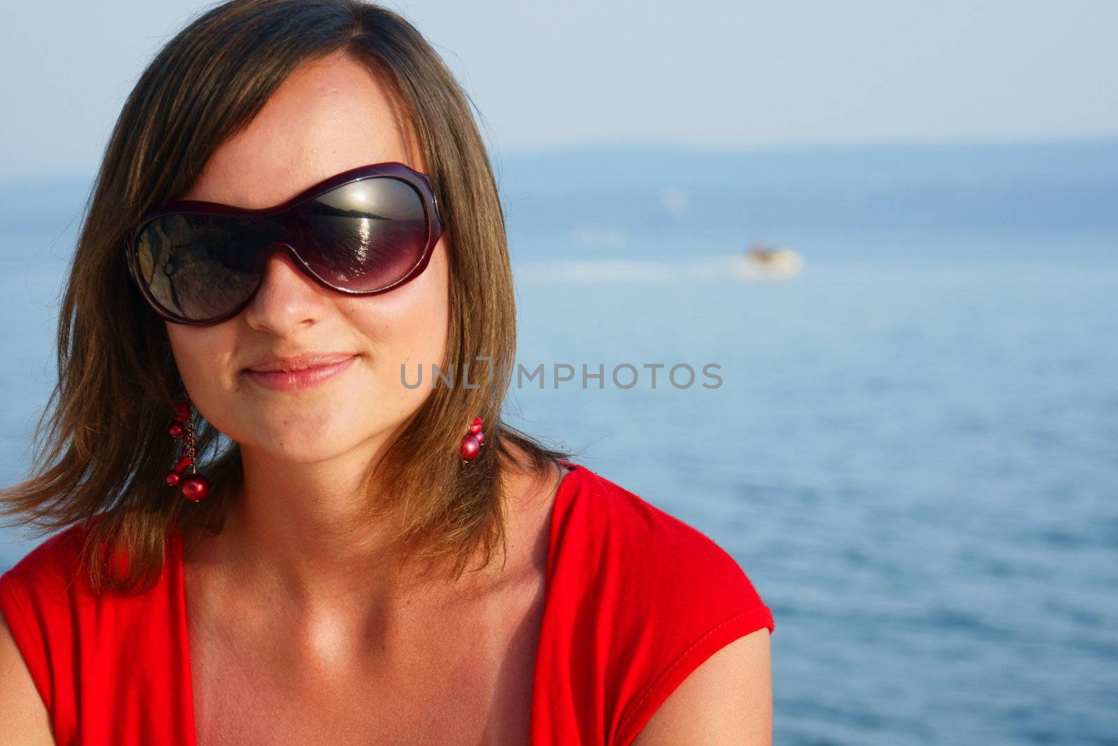 young girls in Croatia beach