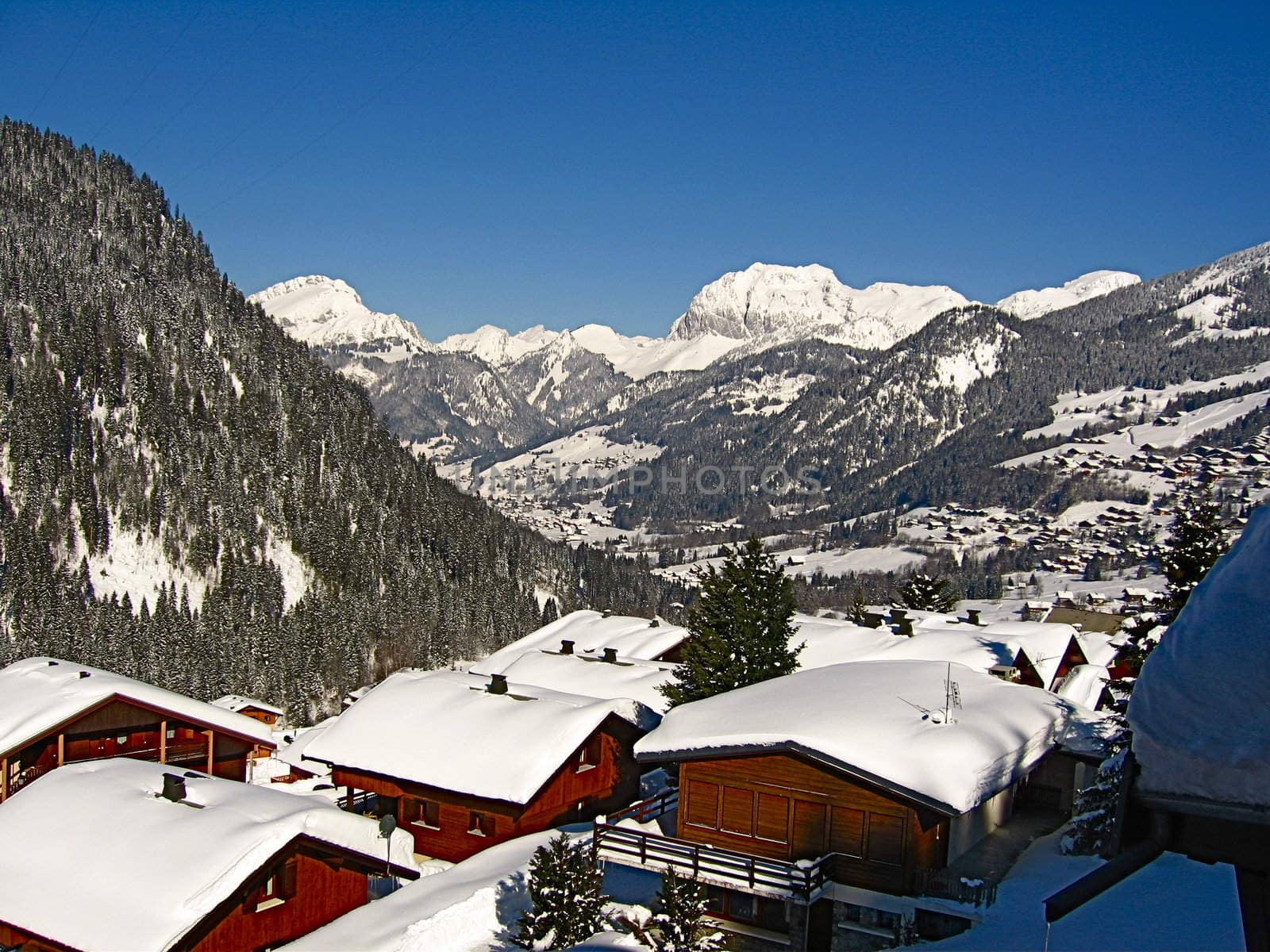 Ski Village by colinelves