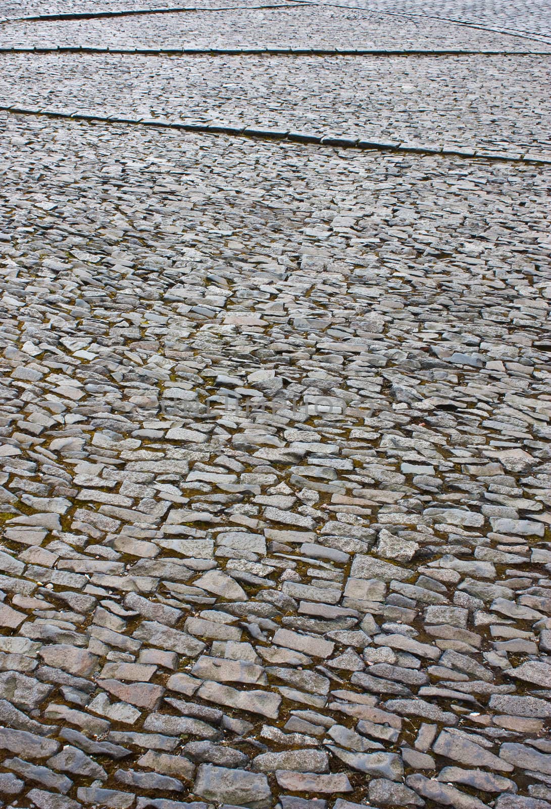 Path made of stone with small steps, Edimburgh