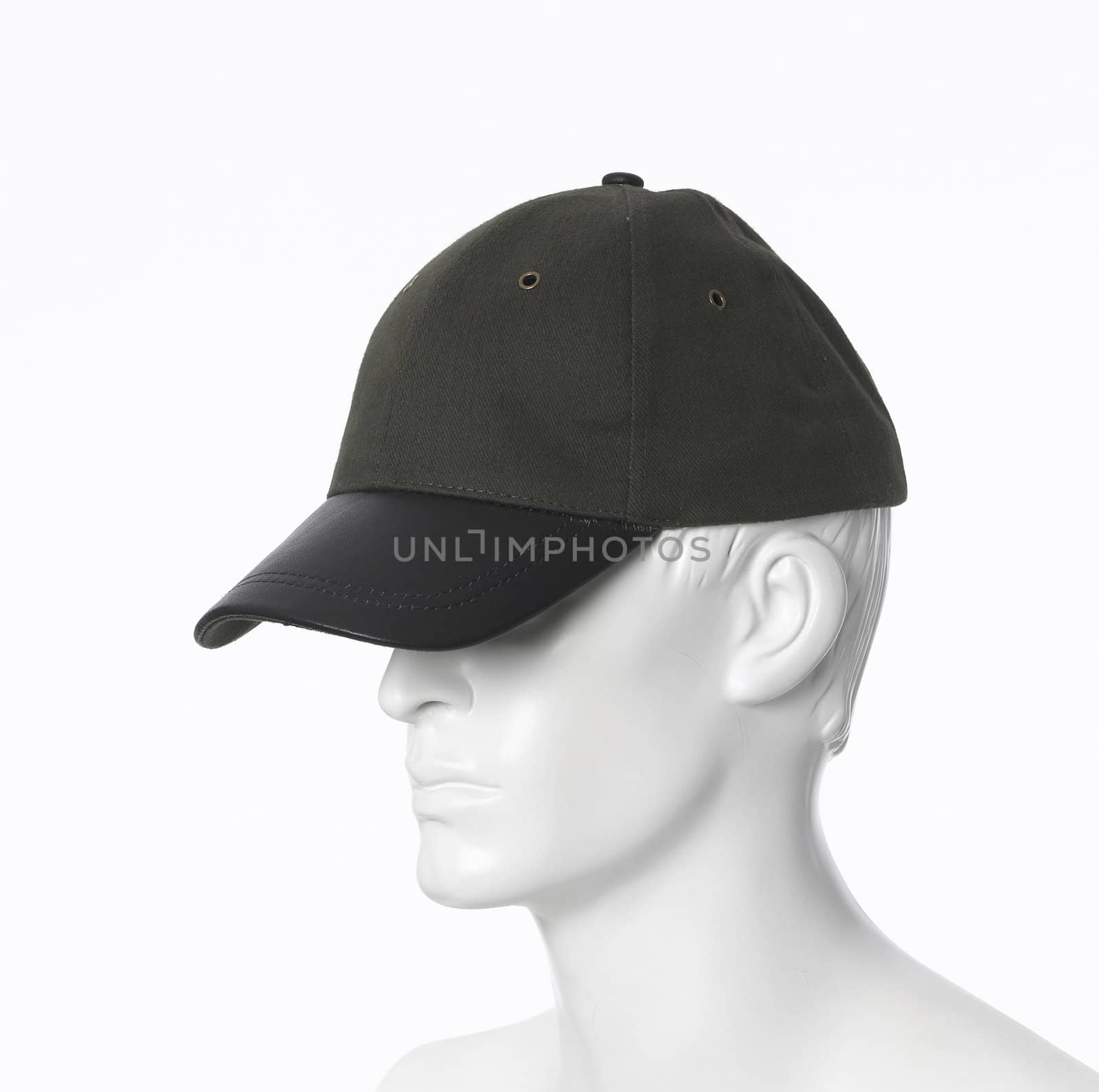 green cap