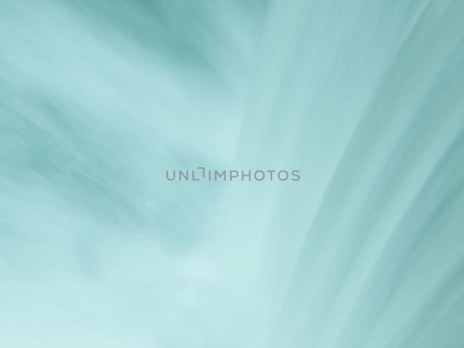 Blue waterfall  motion blur
