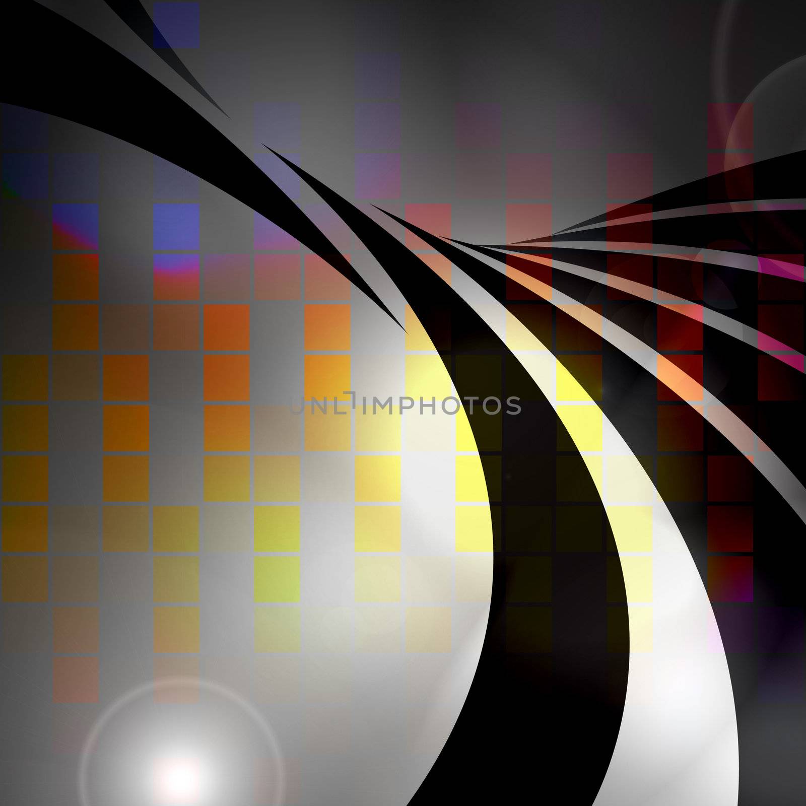 Colorful Audio Waveform by graficallyminded
