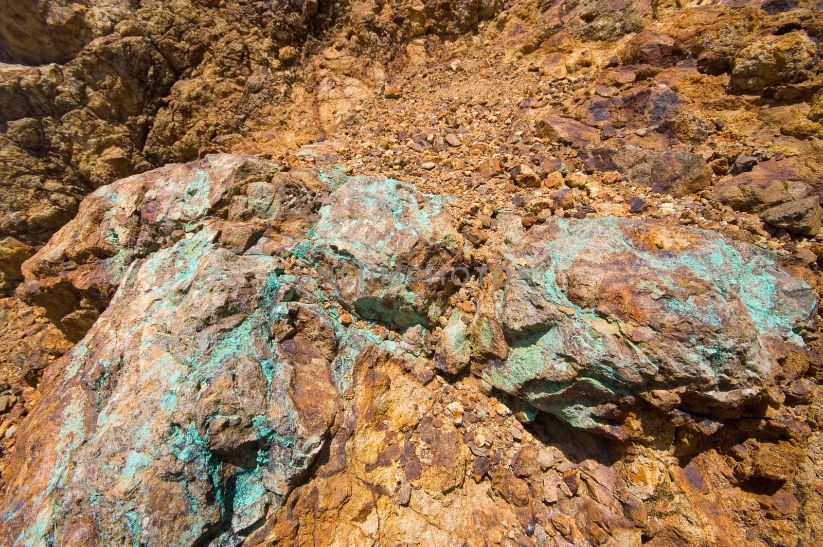 piece of a copper vein by karinclaus