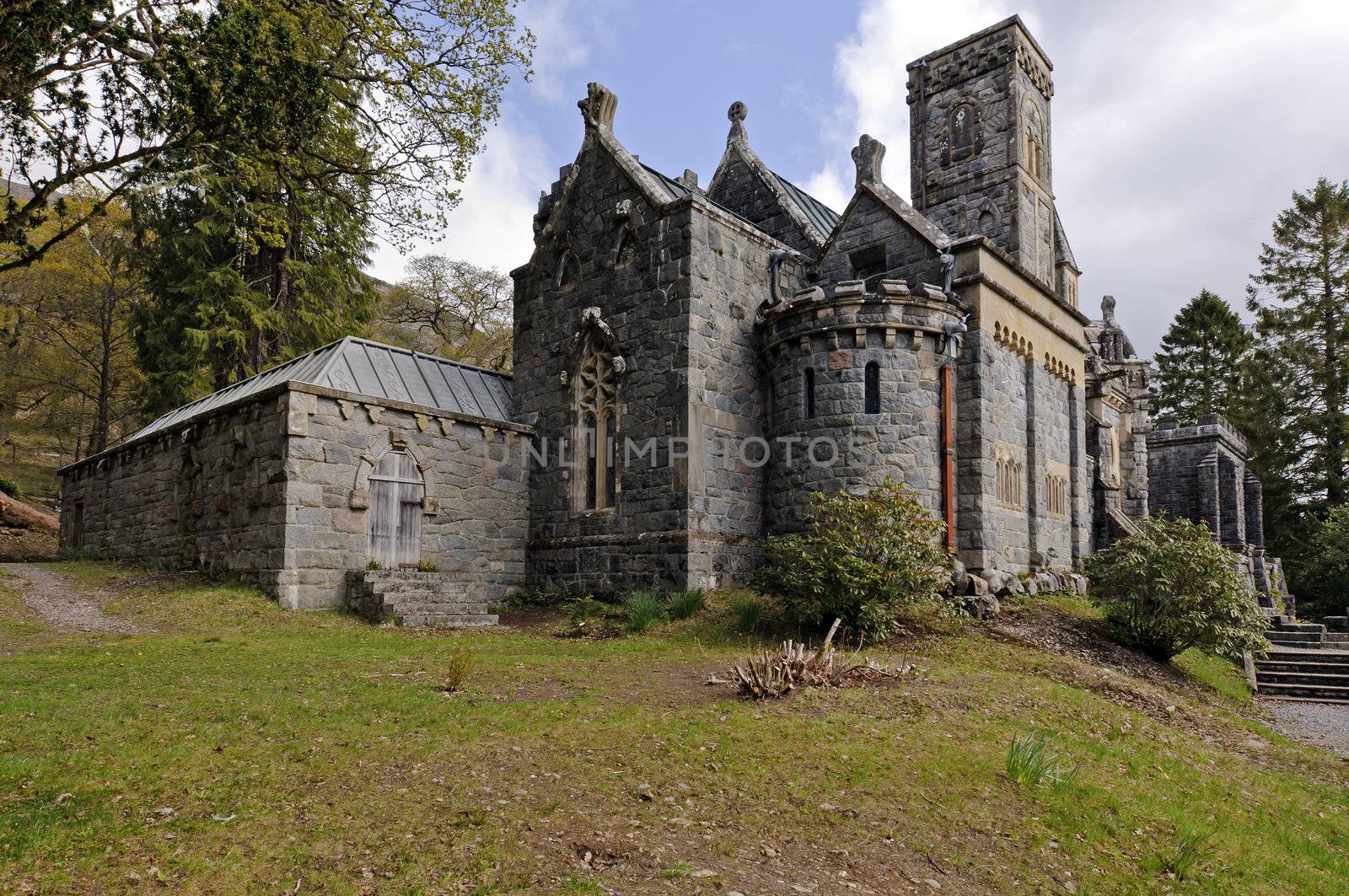 St Conans Kirk on the banks of Loch Awe Dalmally Argyll Scotland