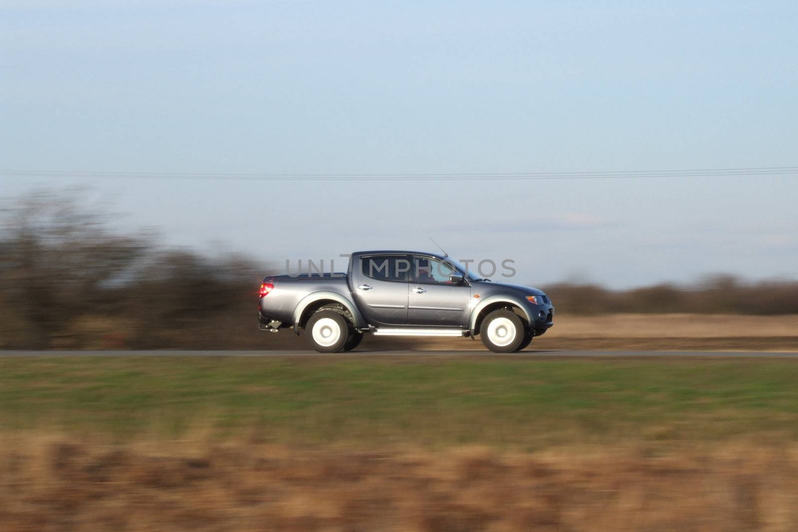 Mechanical vehicles in Poland, first days of spring.