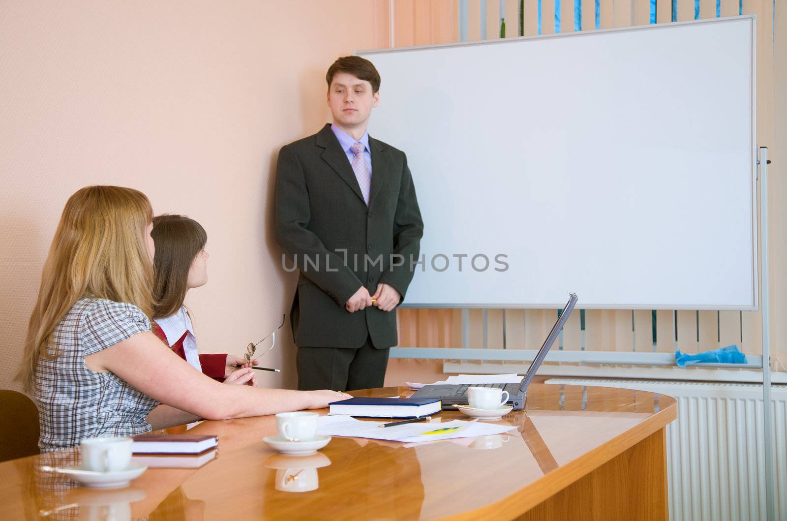 The young man to speak at a meeting