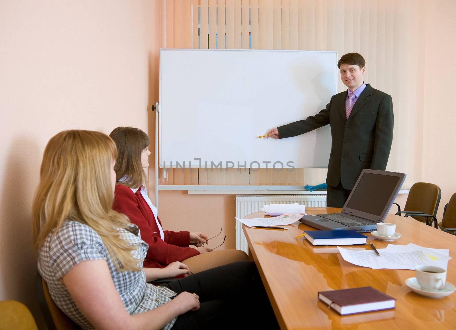 The young man to speak at a meeting