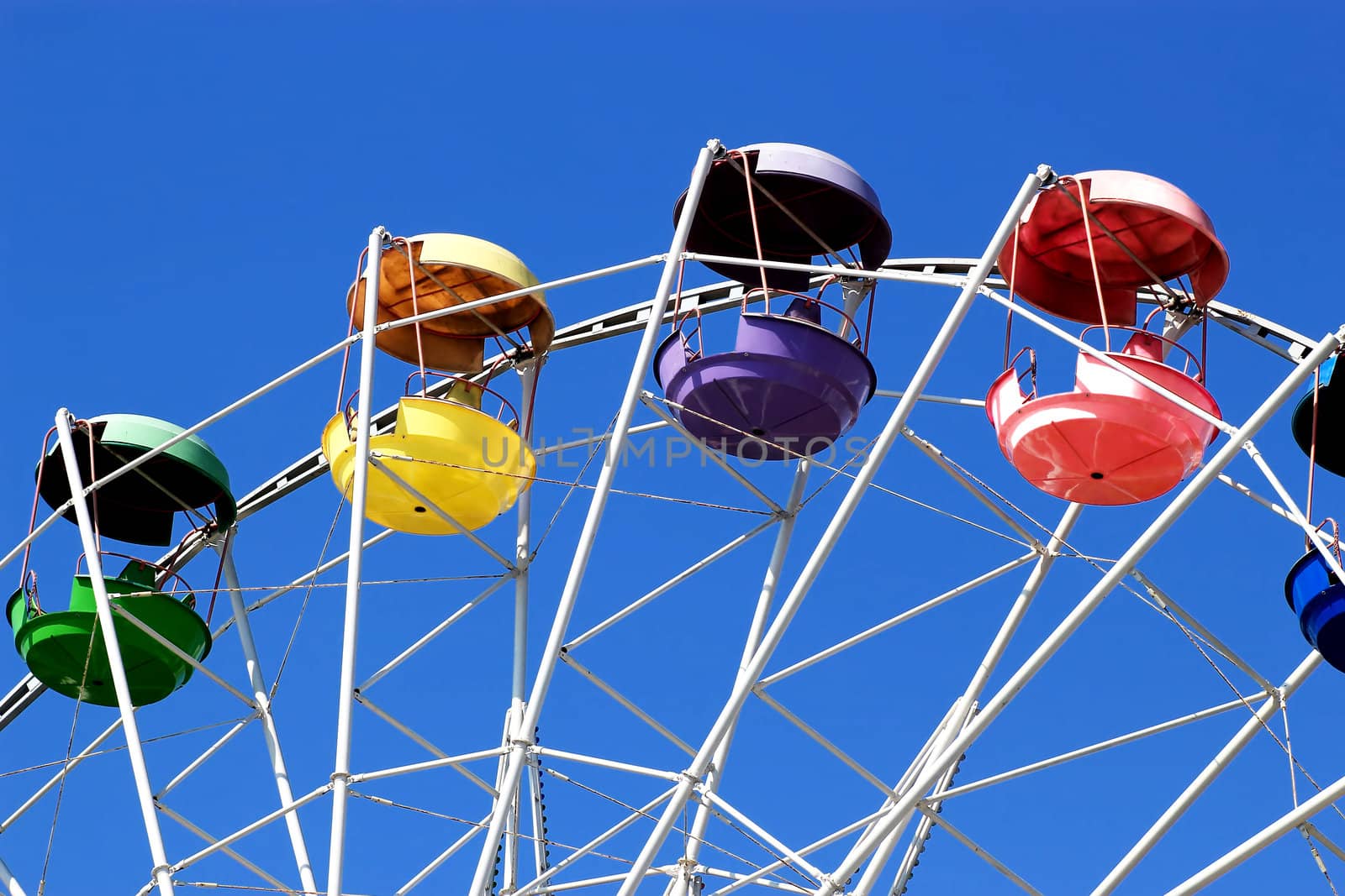 Part of ferris wheel