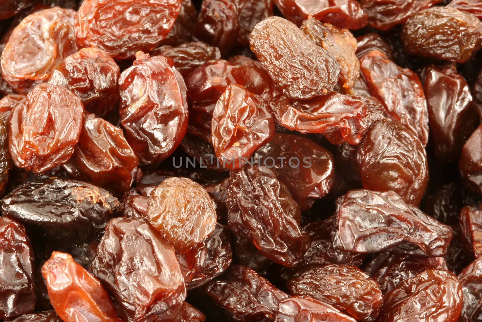 A raisins macro backround image