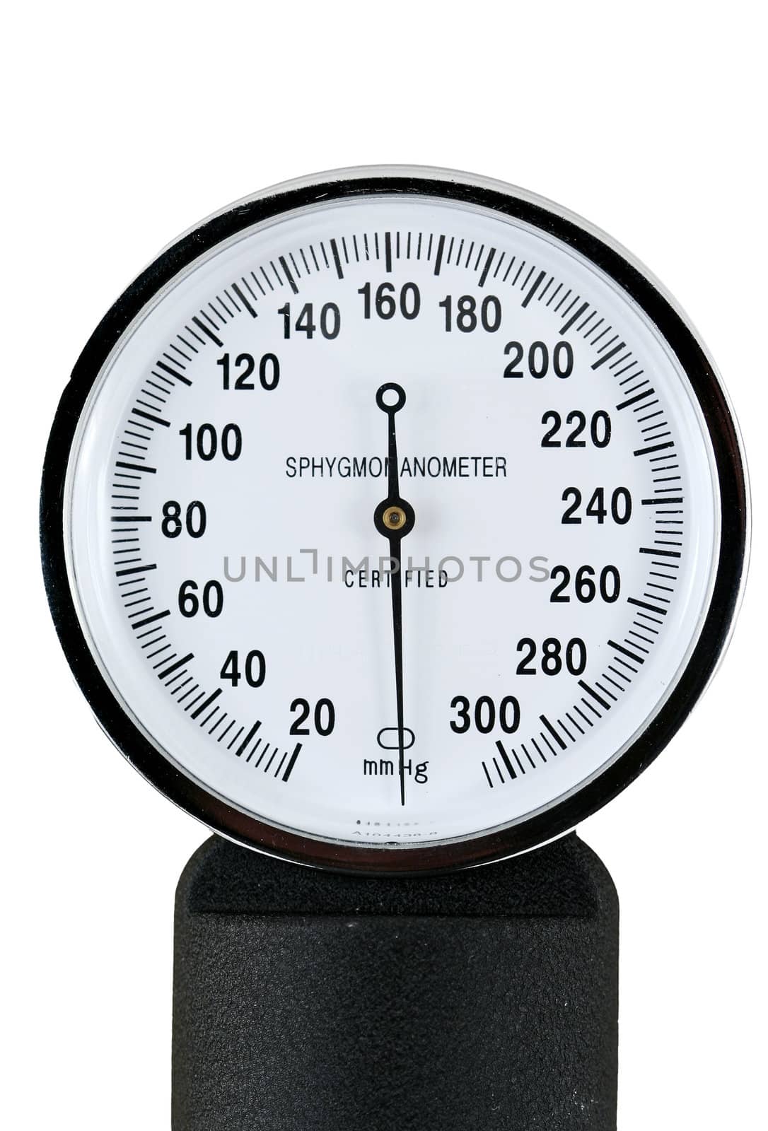 A sphygmomanometer for taking blood pressure