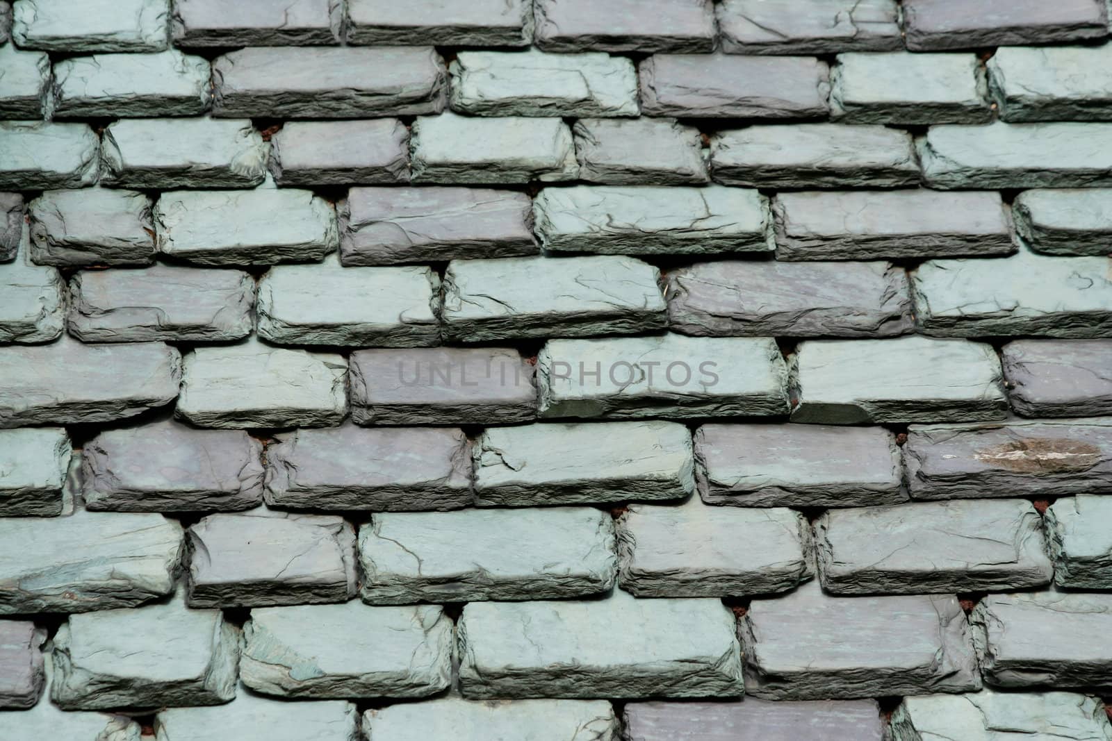 A old slate roof background
