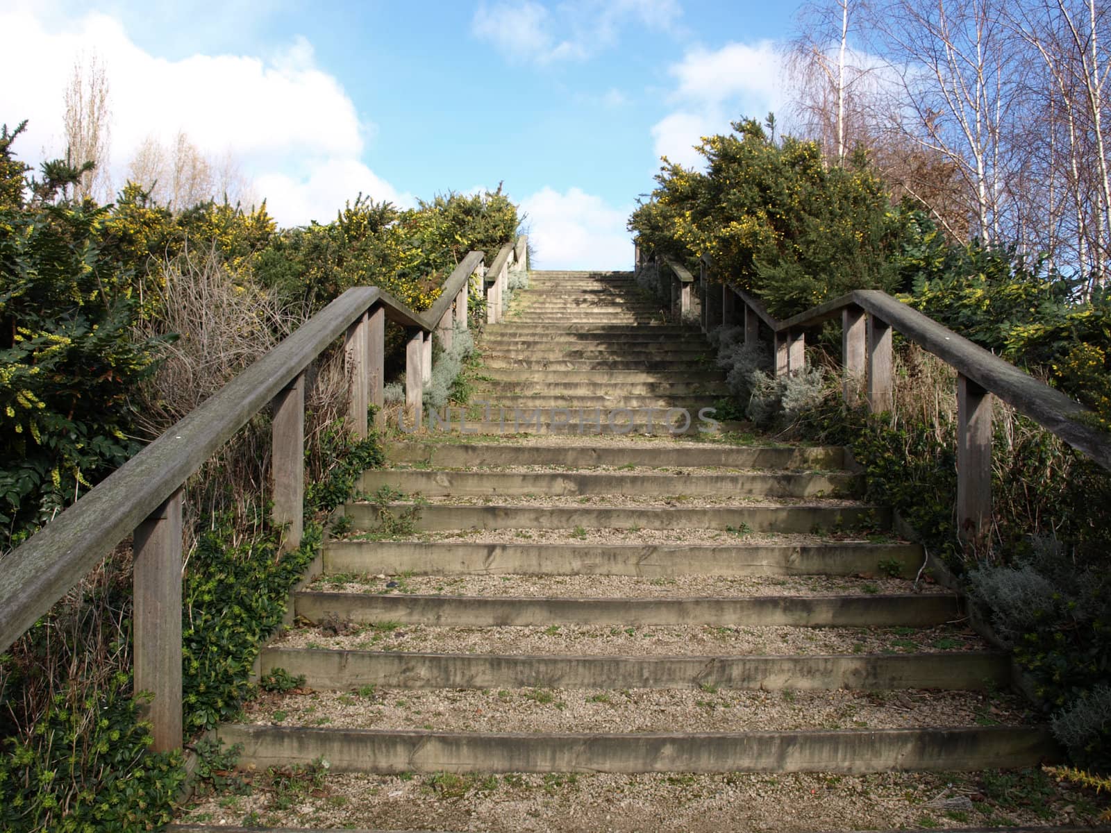 Stairway to heaven as a metaphoric symbol of elevation