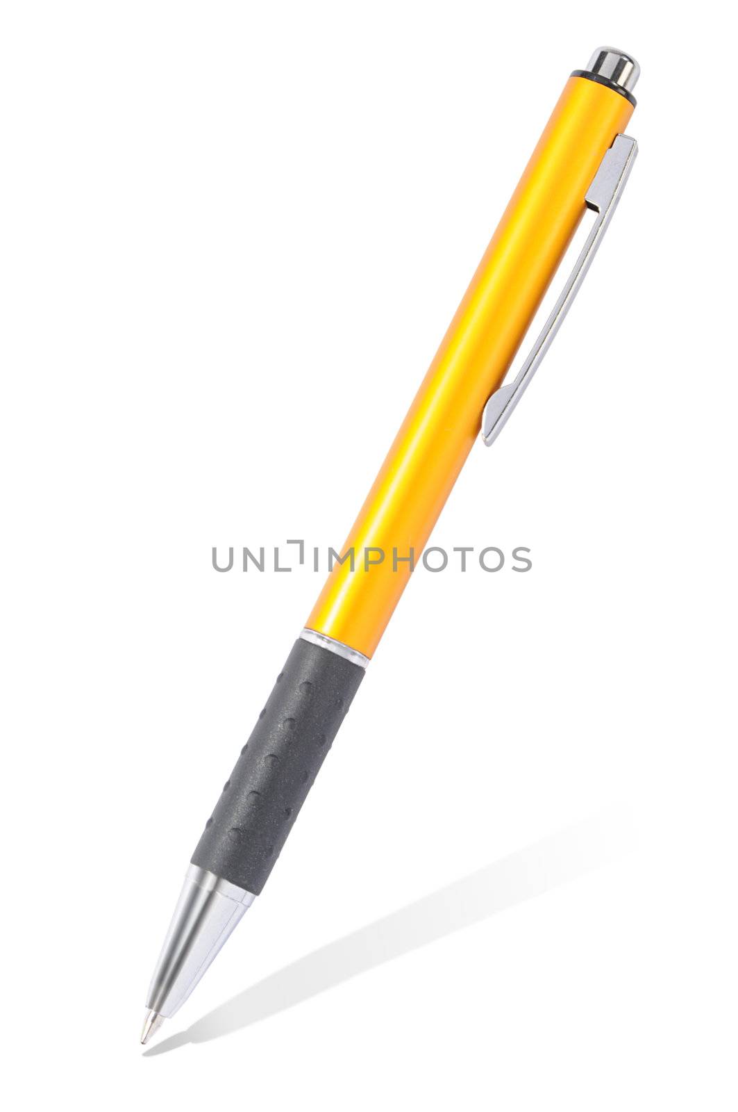 isolated ball-point pen  by dyoma