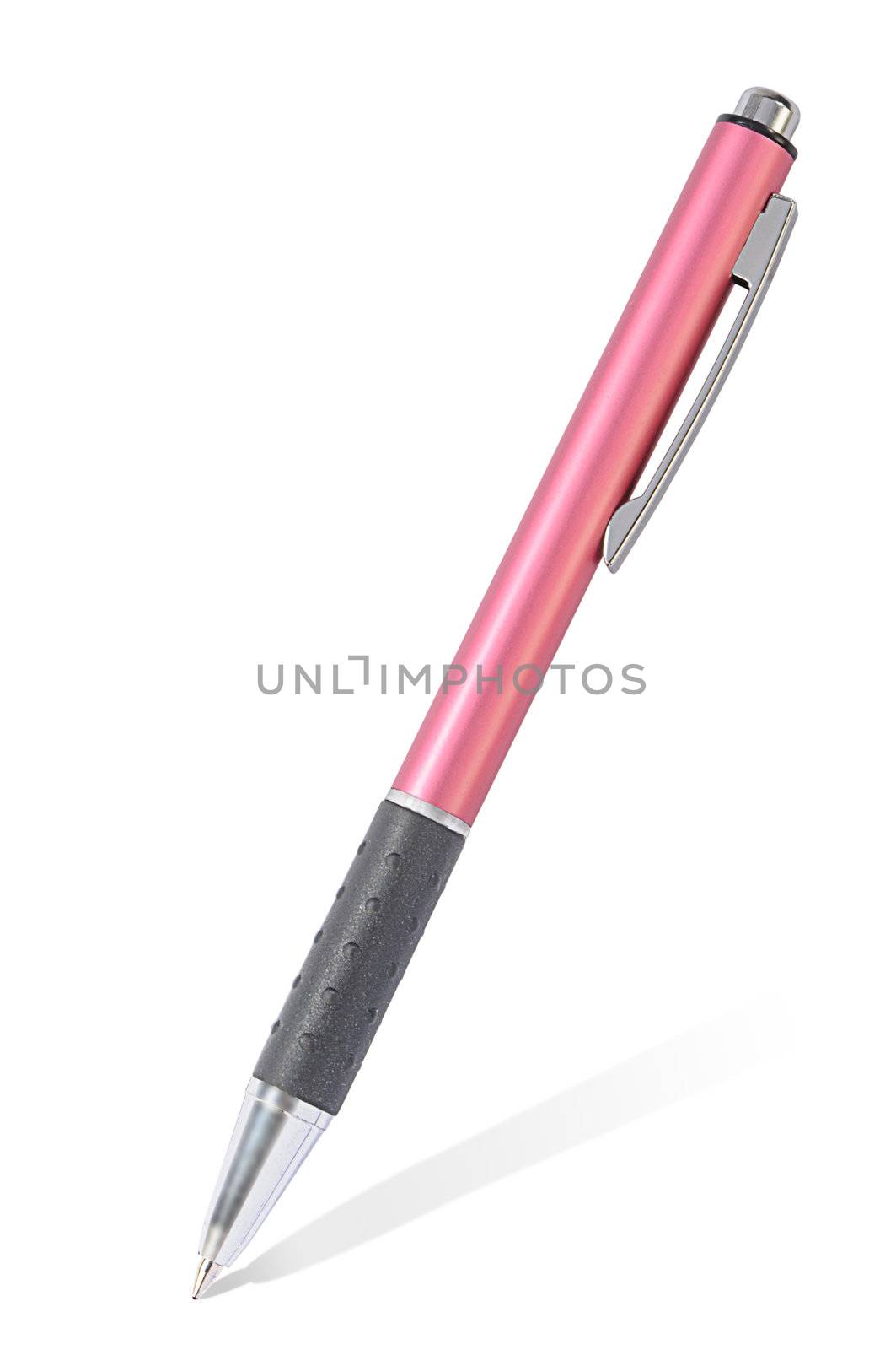 isolated ball-point pen  by dyoma