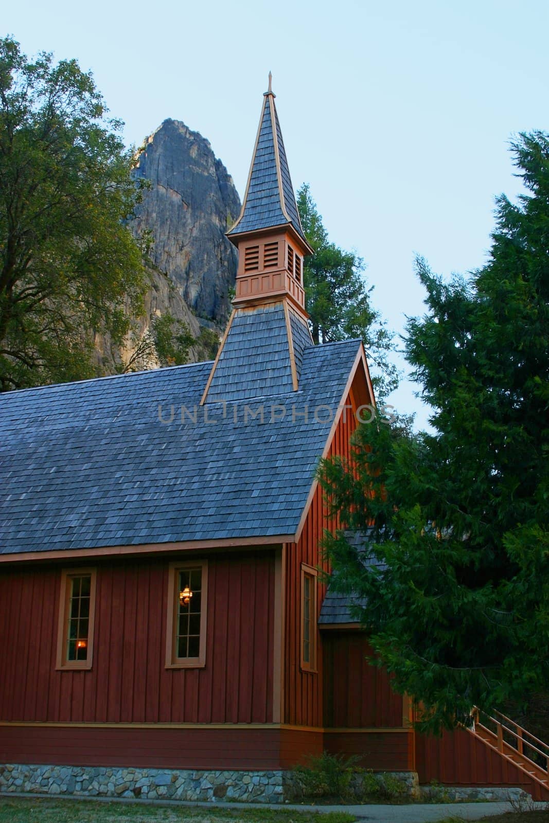 Yosemite Chapel by hlehnerer