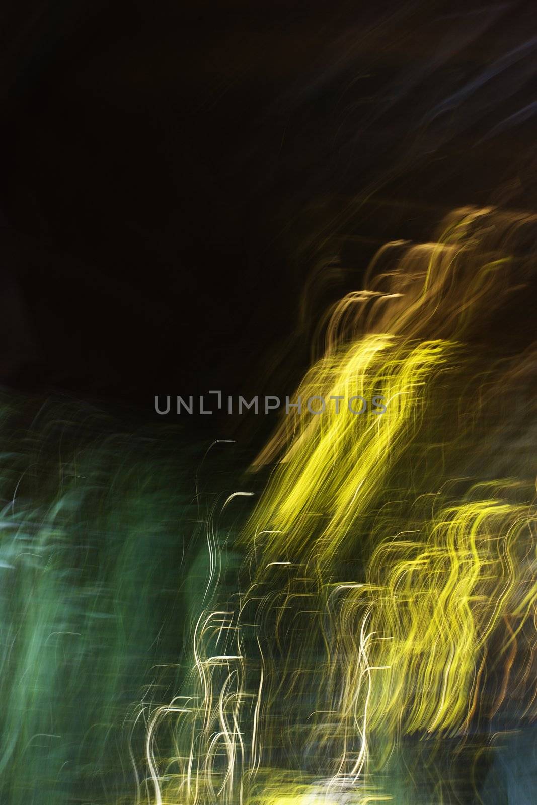 Blurred abstract lights. by iofoto