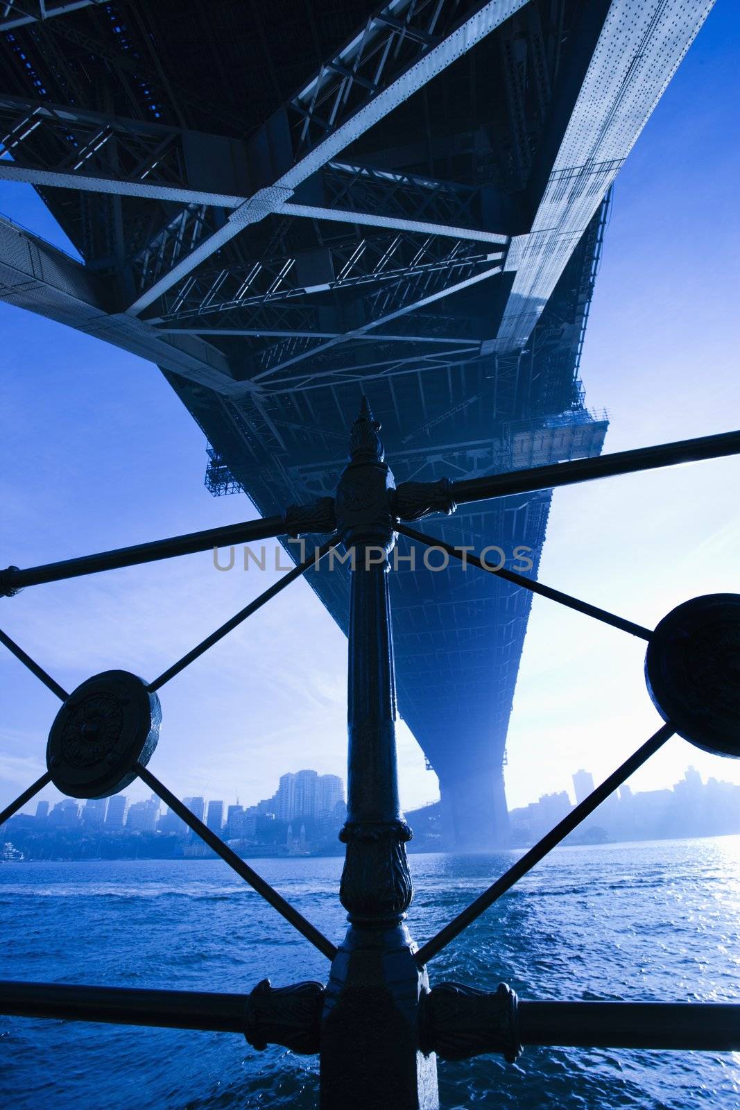 Under Sydney Harbour Bridge. by iofoto