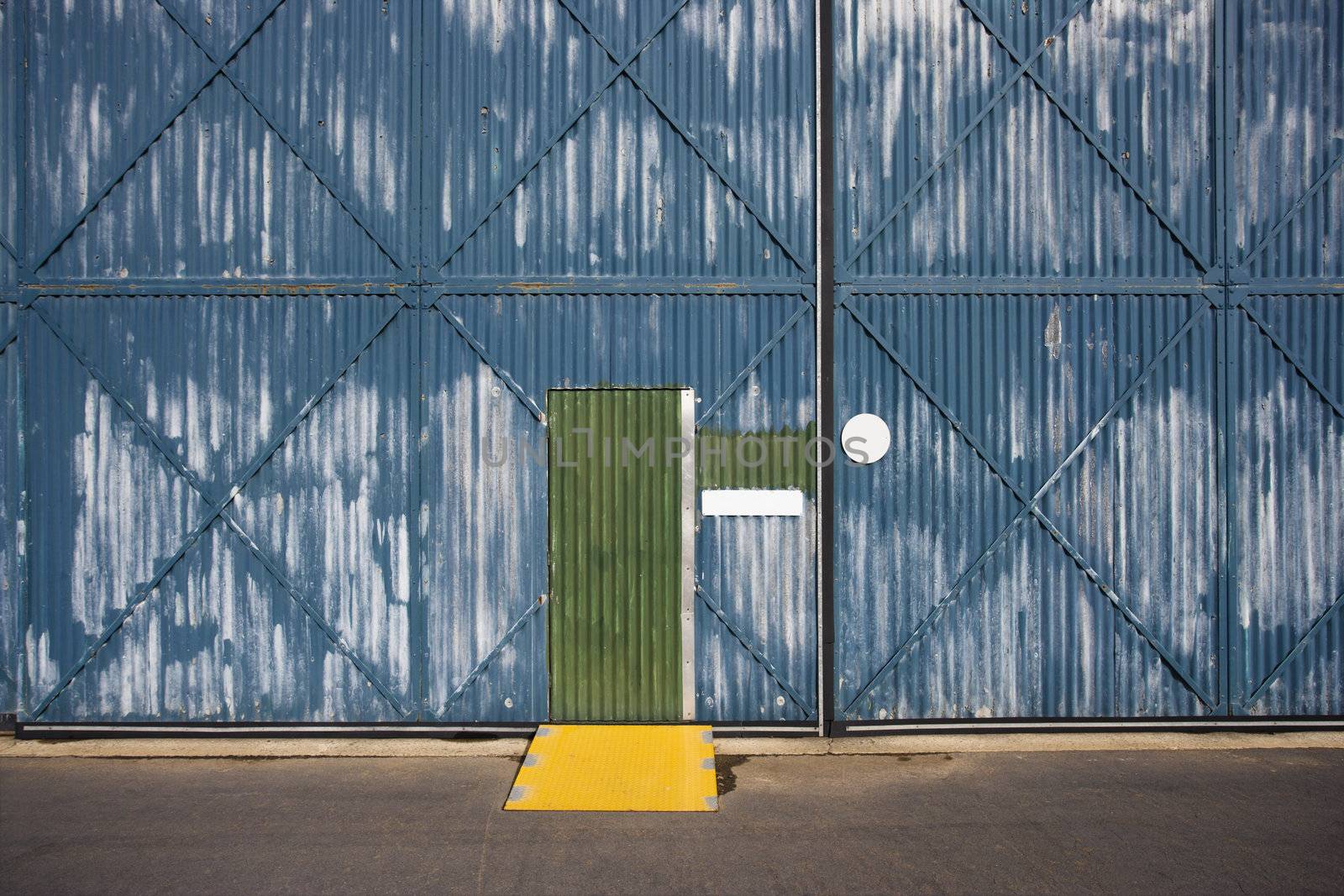Warehouse exterior. by iofoto