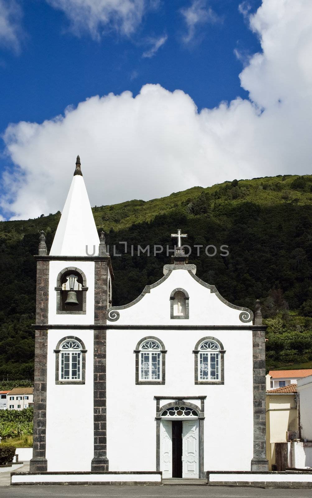 Small church in Pico Island, Azores, Portugal