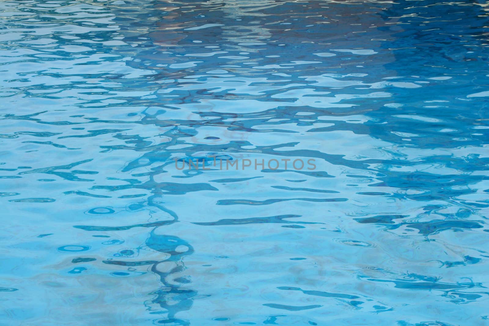 A Clear Blue pool water abstract background
