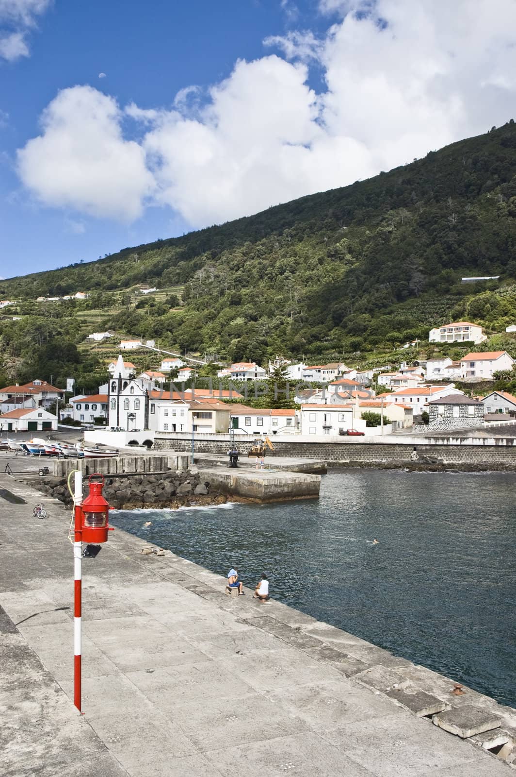 Fishing village of Ribeiras, Pico Island, Azores, Portugal
