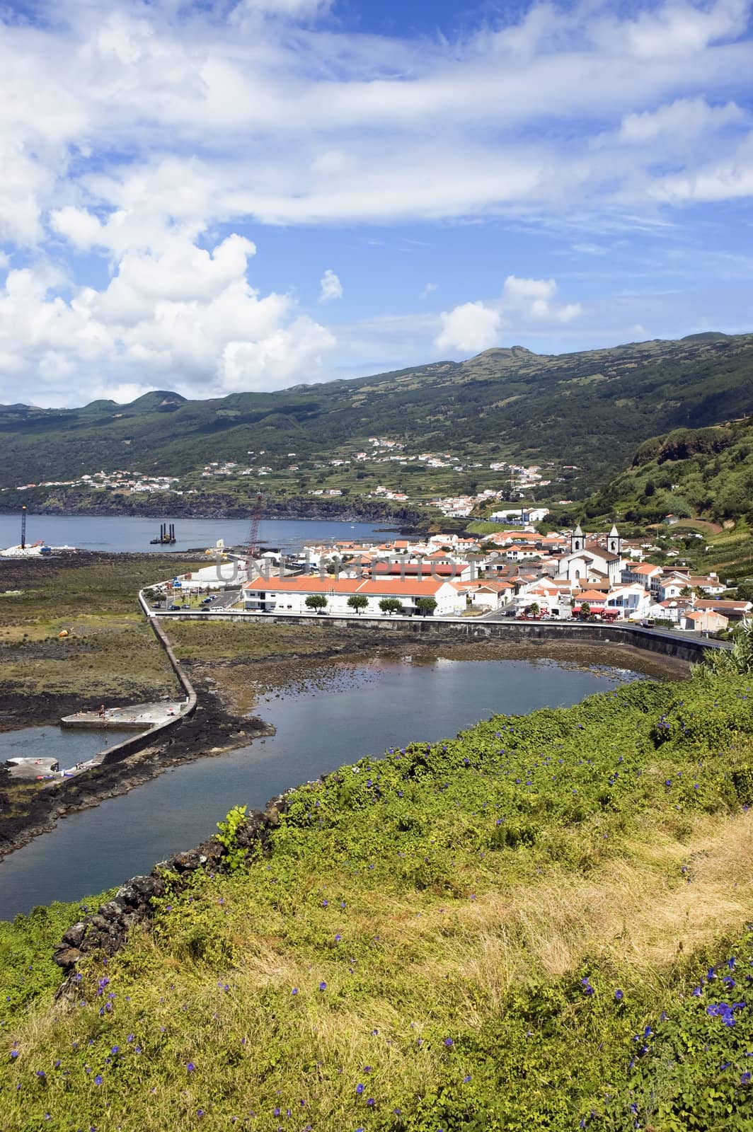 Village of Lages do Pico in Pico island, Azores, Portugal

