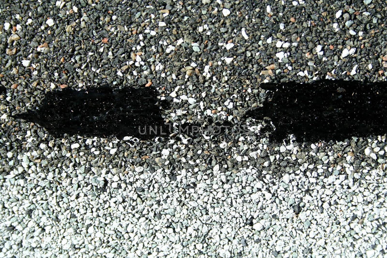 Asphalt roofing starter shingle background
