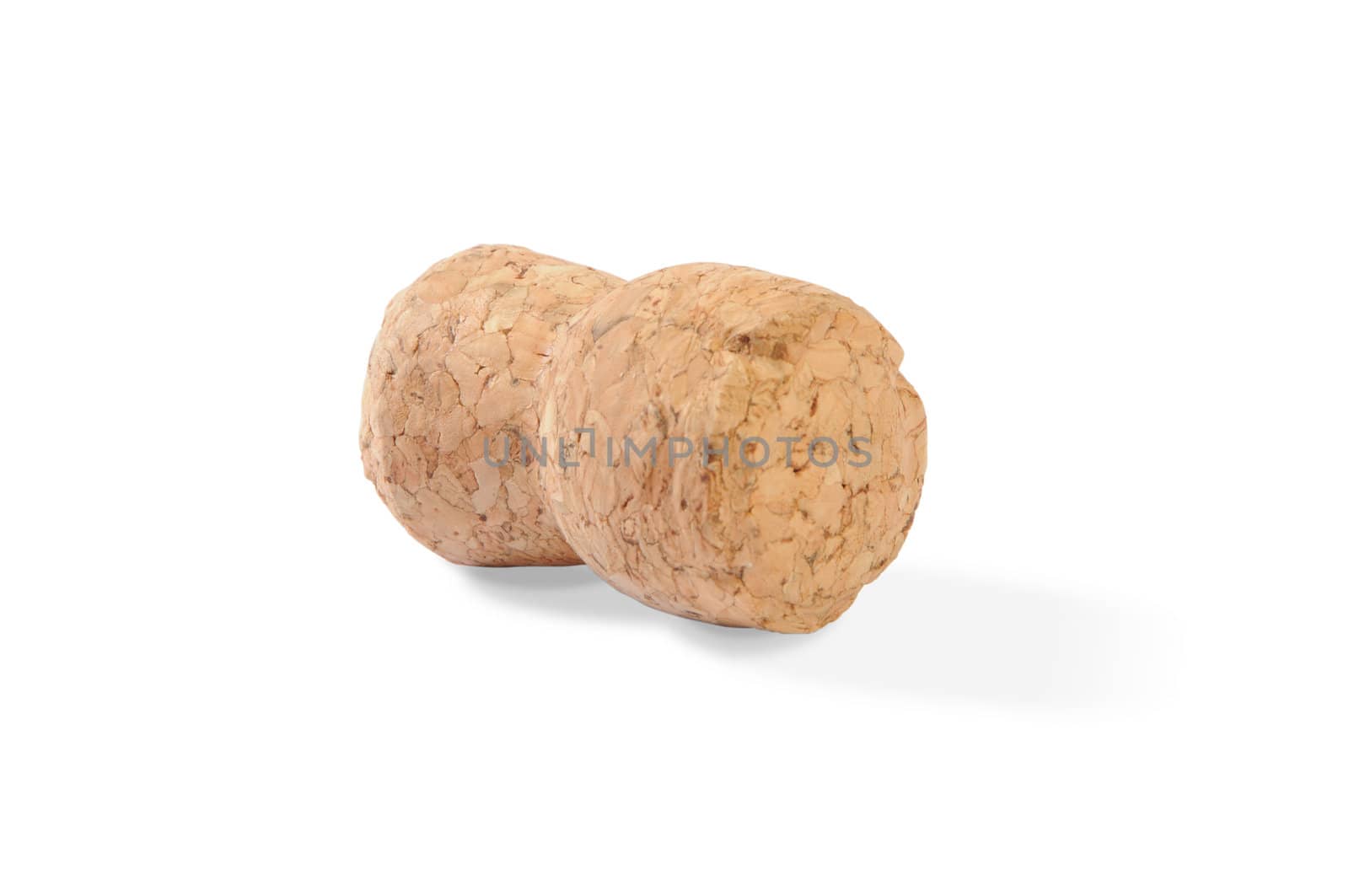 cork on white background