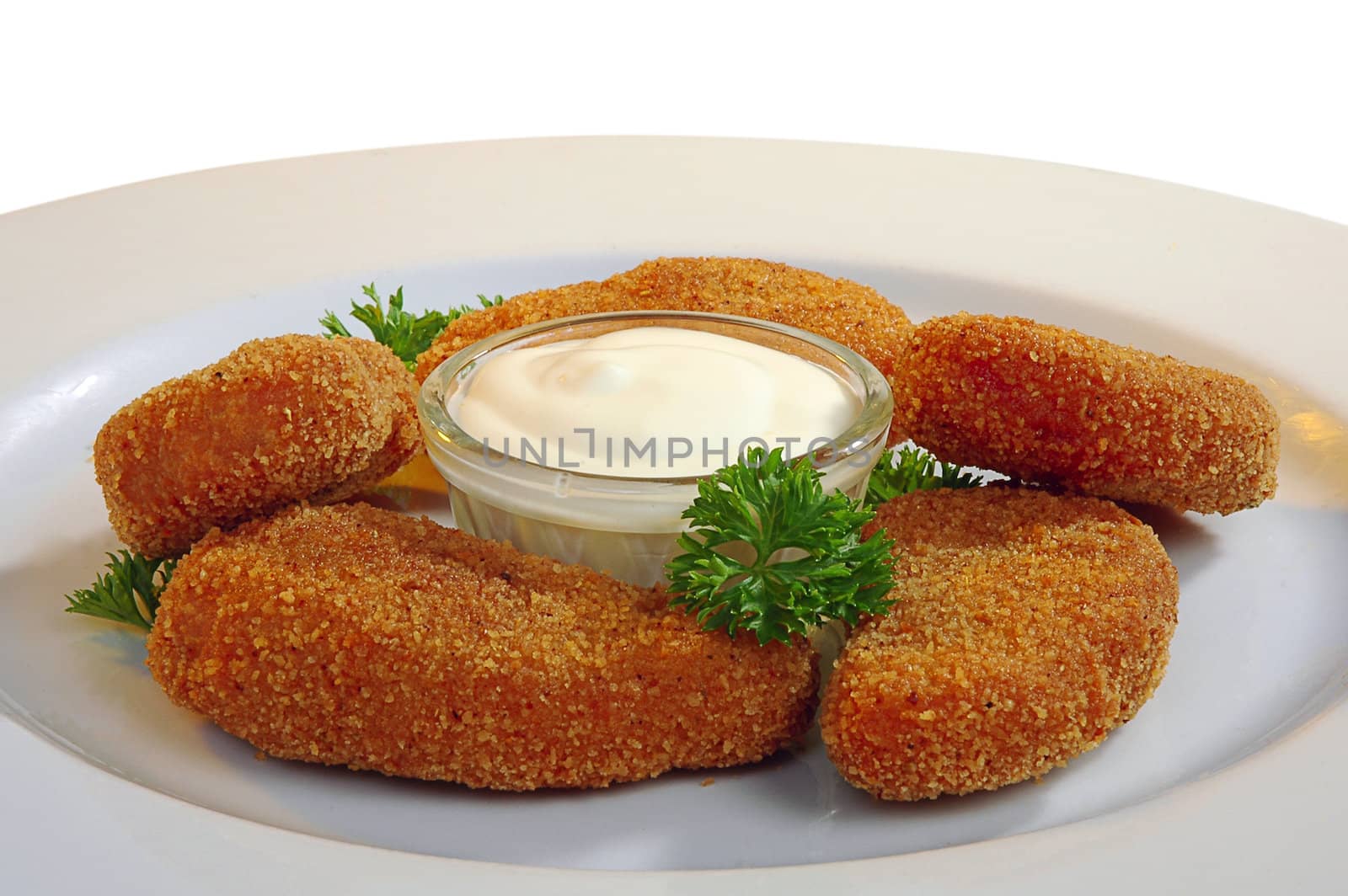 chicken chops and mayonnaise by dyoma