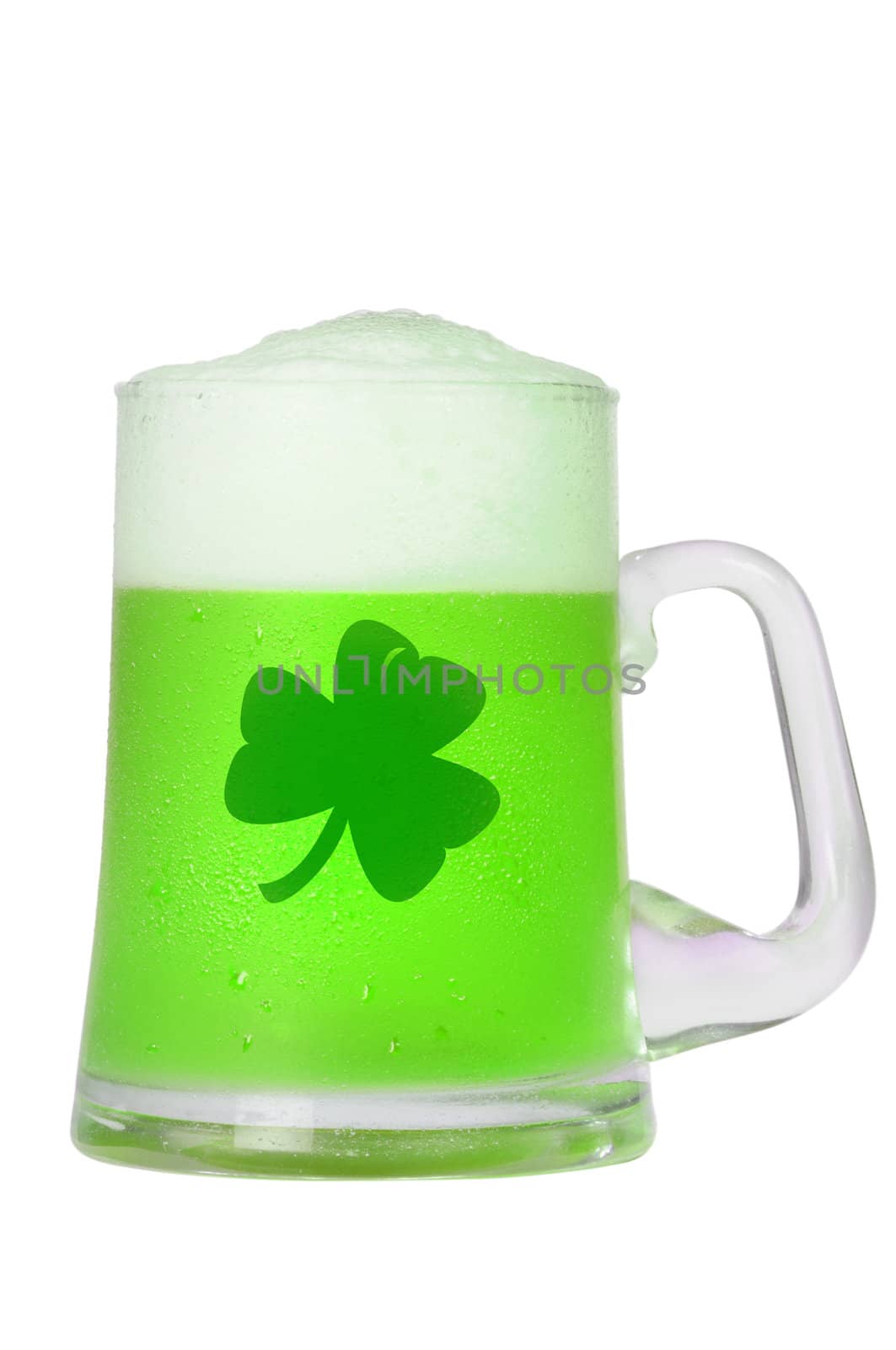 mug of cool drink for St. Patrick